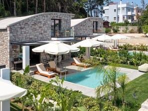 Pool - Rokas Luxus-Villen-Villa Nicole by Interhome (Faliraki)