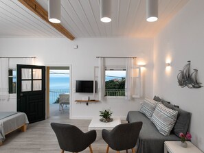 TV - Studio mit atemberaubendem Blick auf das Meer by Interhome (Kalami)