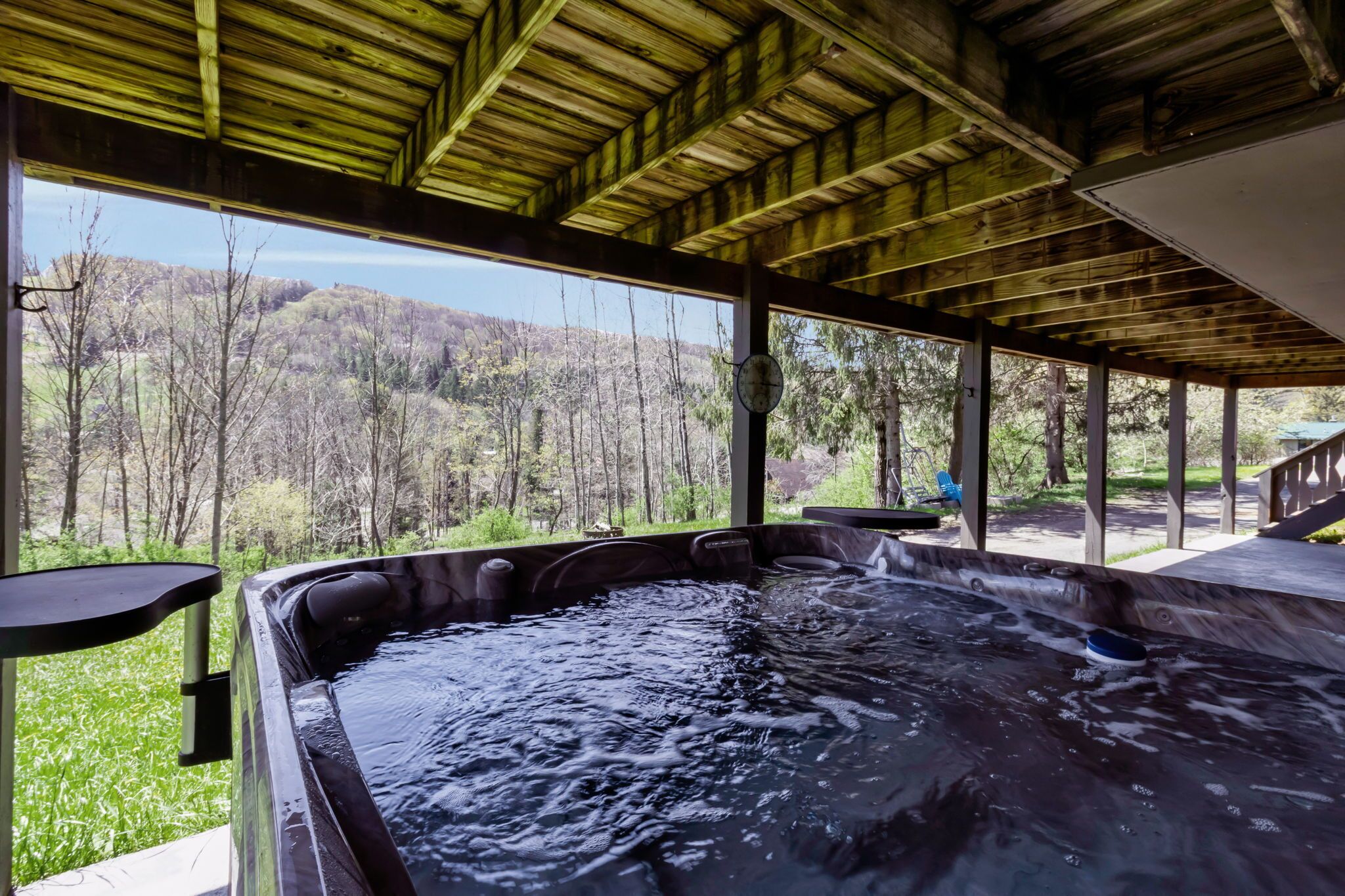 Bain à remous extérieur