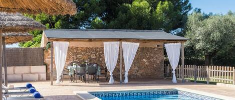 Alberca al aire libre