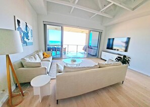 Apartment, 3 Bedrooms, Accessible | Living room - Apartment Coastal Luxe Moana (Adelaide)