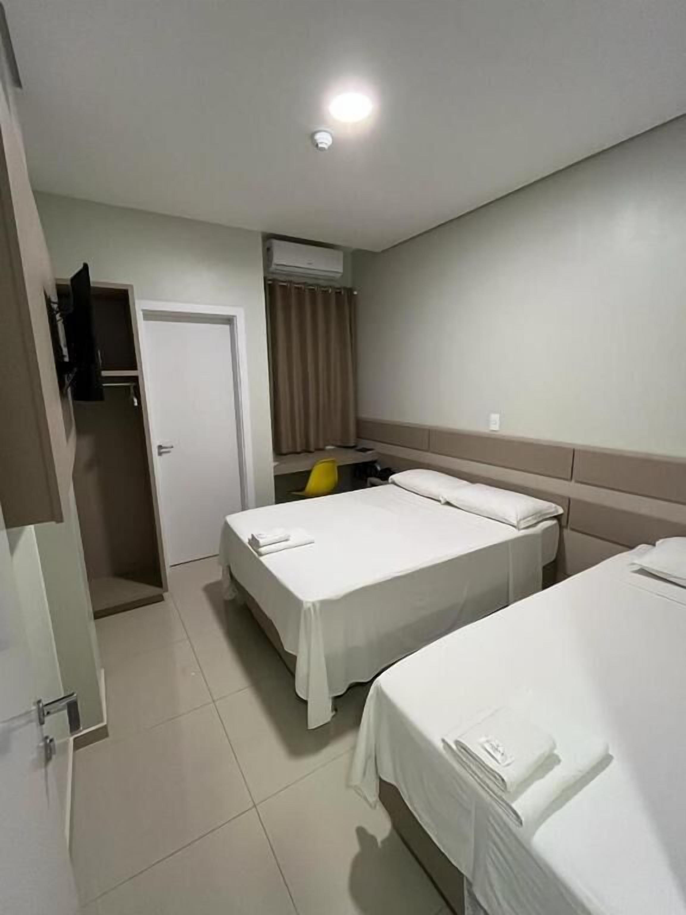 Desk, laptop workspace, blackout drapes, soundproofing