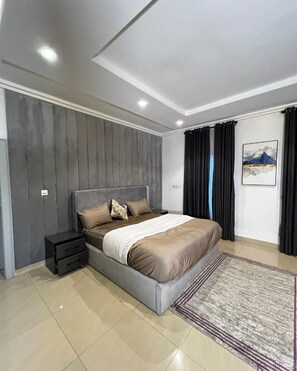 Deluxe Apartment, Balcony, City View | In-room safe, desk, laptop workspace, blackout drapes - JOEY HOMES  (Abuja)