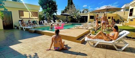 Alberca al aire libre