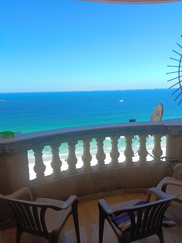 Charming blue sea view apartment