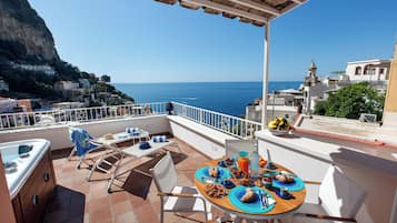 Suite, vue mer | Terrasse/Patio