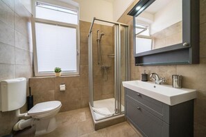 Shower - Villa Sofia on Borkum - Stylish vacation apartment in a central location (Borkum)