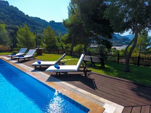 Alberca al aire libre 