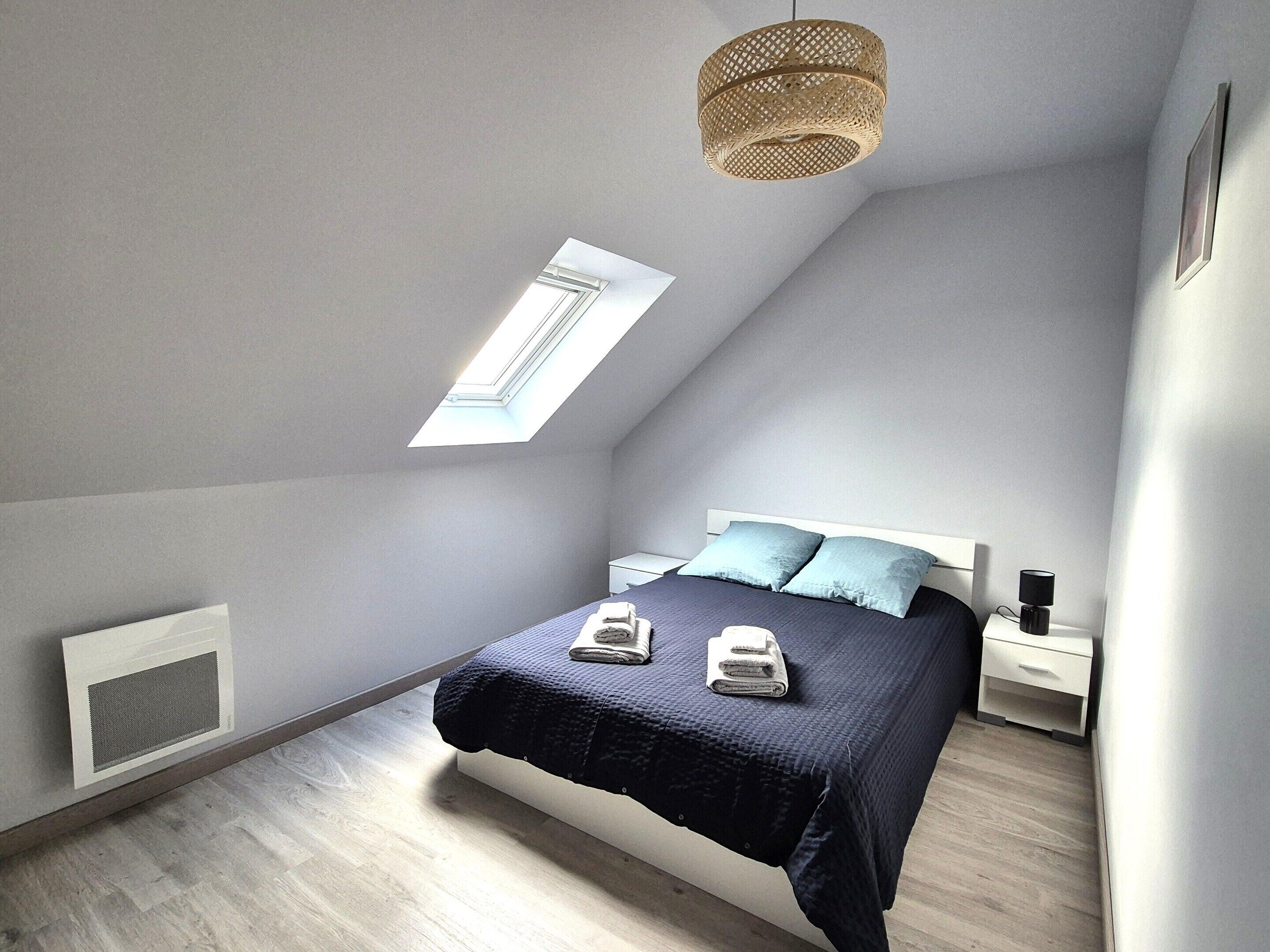 House | 2 bedrooms, bed sheets