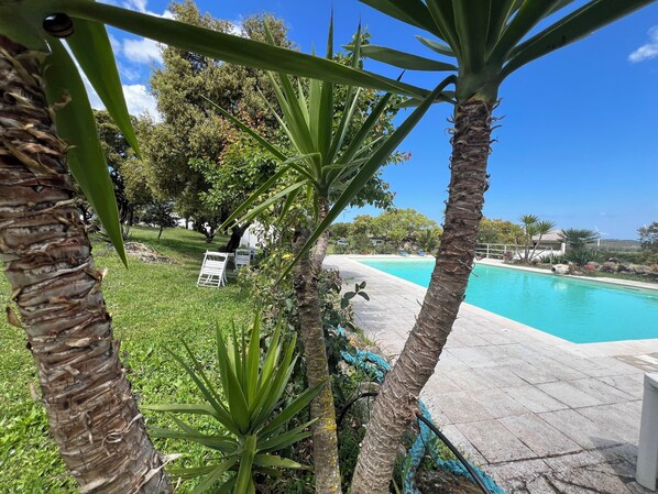 Alberca al aire libre 