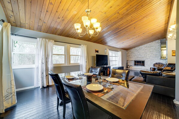 Interior - Pool, Gym & Basketball Court: Olympia Fields Home (Olympia Fields)