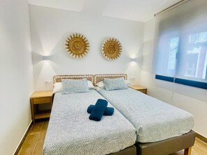 2 habitaciones, wifi gratis y ropa de cama 