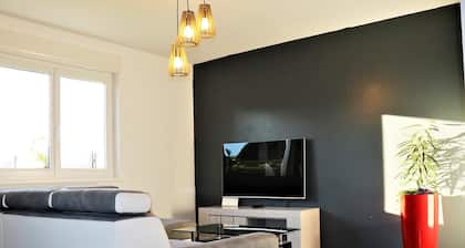 Spacious family home, pets allowed in Oberentzen