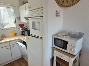 Dishwasher - T2 Duplex for 4 with balcony and parking, pets allowed (Cucq)