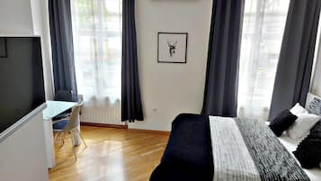 Suite estudio | Cortinas opacas, tabla de planchar con plancha, wifi gratis