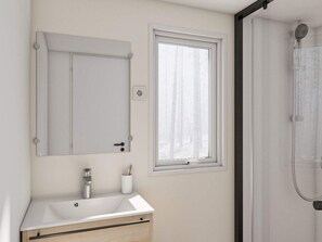 Bathroom - Cozy mobile home with terrace for 2 people (Long)
