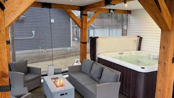 Bain à remous intérieur