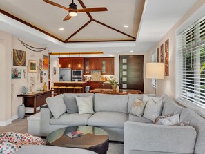 House, 3 Bedrooms | Living area | Smart TV - Kamilo 501 3 Bedroom Home (Kamuela)