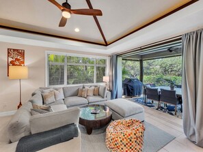 House, 3 Bedrooms | Living area | Smart TV - Kamilo 501 3 Bedroom Home (Kamuela)