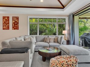 House, 3 Bedrooms | Living area | Smart TV - Kamilo 501 3 Bedroom Home (Kamuela)