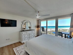 3 bedrooms, iron/ironing board, WiFi, bed sheets - Dunes of Panama #C503 | Gulf Front + Amenities (Panama City Beach)