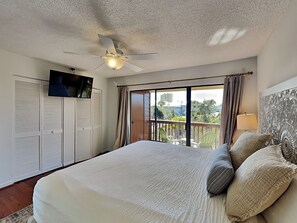 Iron/ironing board, WiFi, bed sheets - Beachwalk Condominiums #8B | Near Beach, Community Pool + Bike (Panama City Beach)