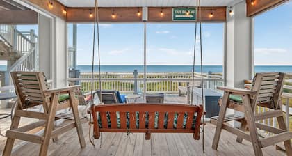 🌴 Gulf Front Home - Private Pool - Sweet Retreat 🌴