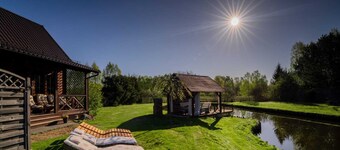 Holiday Home With Private Pond, Jacuzzi and Sauna