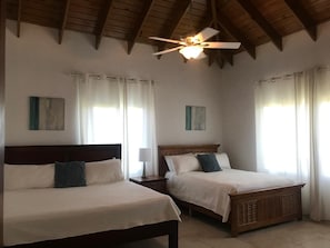 3 bedrooms, iron/ironing board, free WiFi, bed sheets - 3-bedroom apartment in lovely Sosúa with cool AC breeze (Sosúa)
