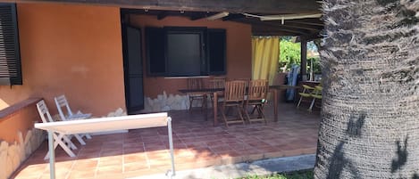Restauration en plein air