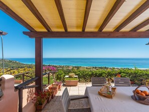 Outdoor dining - CASA NIU ASTORI by Interhome (Costa Rei)