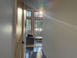 Interior - A distinctly modern stay hidden in Wisconsin's Northwoods. (Mercer)