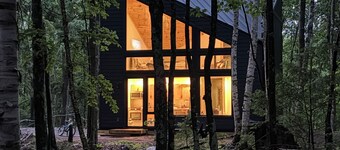 A distinctly modern stay hidden in Wisconsin's Northwoods.