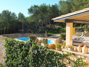 Pool - Finca Es Cau, mit Schwimmbad, Meerblick und Wifi by Interhome (Cala Murada)