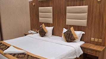 Coffres-forts dans les chambres, rideaux occultants