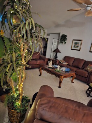 TV - 2 bed, 2 bath home in Ormond by the Sea w/ private pool. Easy walk to the beach (Ormond Beach)
