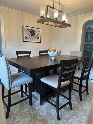 Dining - New! Available for US OPEN - Spacious Westhampton Beach Getaway: 4BR Home w/Pool (Westhampton Beach)