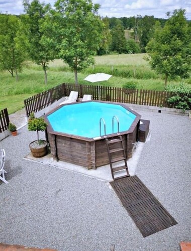 La Peruse Gite de caractereavec piscine - 1 chambres - Campagne Charantaise