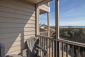Property grounds - Island Beach Racquet Club 205A, Second Floor Oceanfront Condo! (Atlantic Beach)