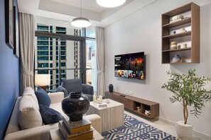 Smart TV - Luxury 1BR 5 Min to Burj Khalifa Prime Stay (dubai)