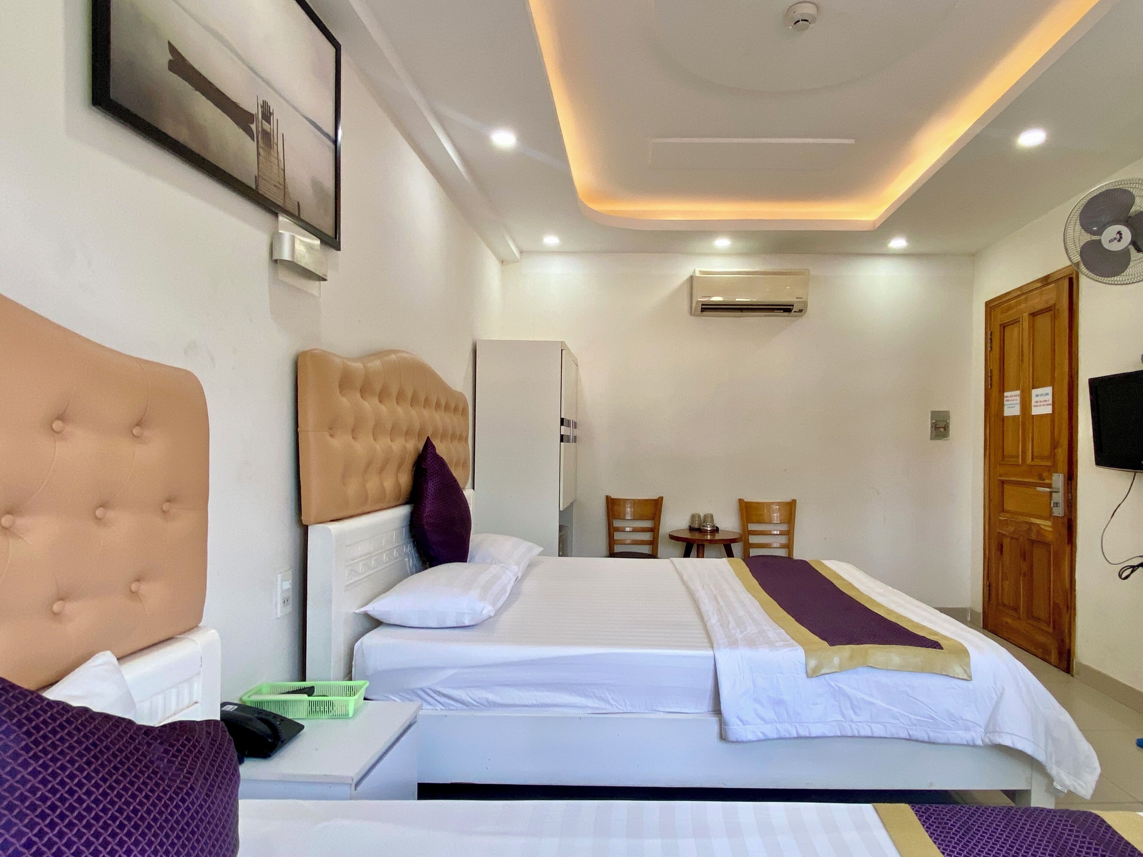 Quarto triplo luxo | Escrivaninha, Wi-Fi de cortesia