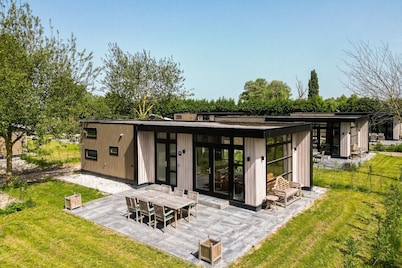 Lodge | stijlvol en luxe 6 persoons chalet