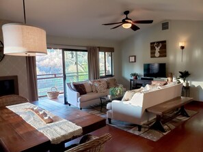 Älytelevisio, takka, DVD-soitin