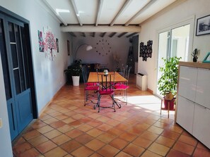 Dining - Air-conditioned house with garden and private pool near Avignon and Pont du Gard (Tavel)