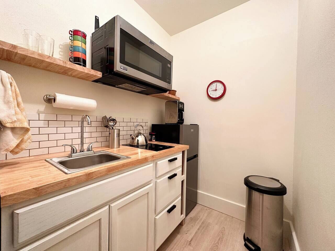 Micro-ondes, plaque de cuisson