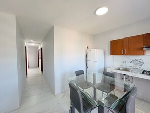 Comfort-Apartment, 3 Schlafzimmer, Küche | Speisen