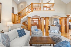 TV - Eventide: Views of the Golf Course | Private Pool | Ensuite Bedrooms (Corolla)