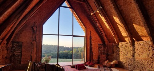 Wooden House in the Heart of Nature