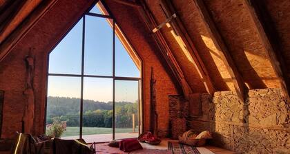 Wooden House in the Heart of Nature