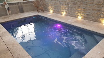 Piscine couverte, piscine chauffée